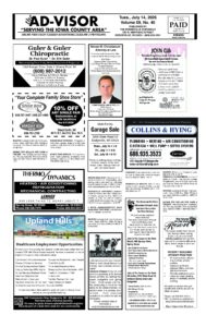 Advisor 7-14-2026 cover