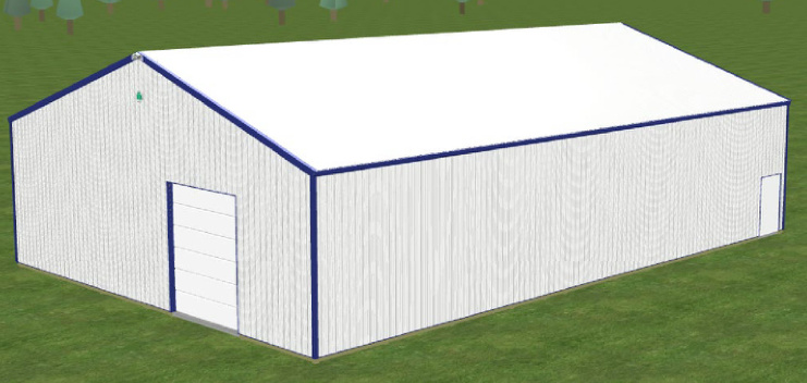 Pictured above is a 3D rendering of Cleary's 131,000th building sold. The build- ing was sold to Dean & Tommie Segelke in Hillrose, CO by Branch Manager Kyle Kravig out of Cleary's Fort Morgan, CO office.