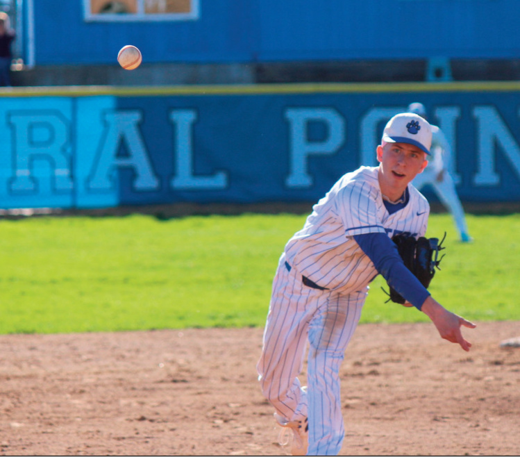 Adam Cody delivers a pitch.
