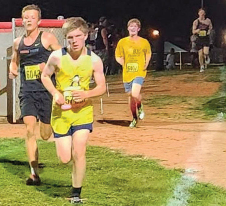 Jack Christopher (6042) comes into the light at the course. Photo by Amy Robinson.