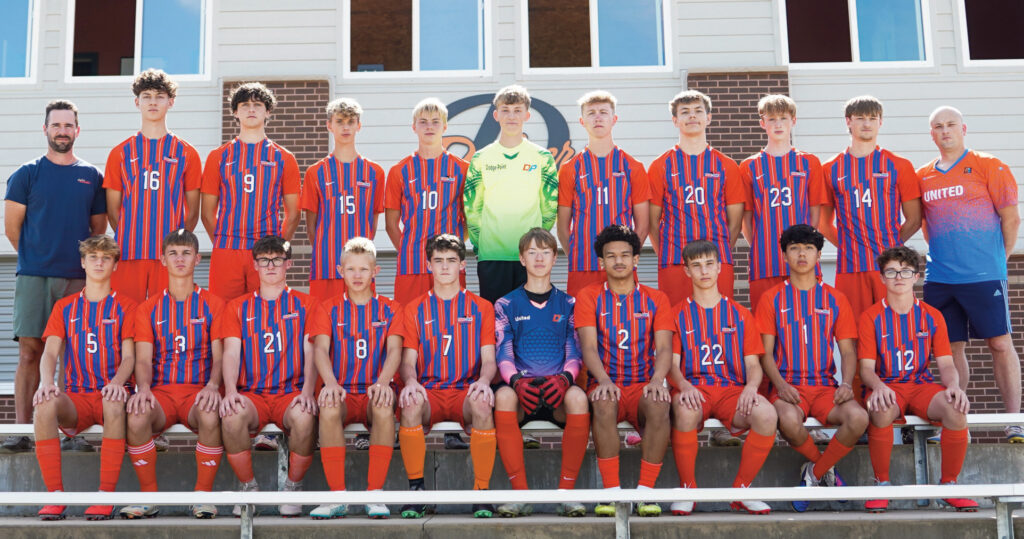 Dodge/Point 2026 boys soccer team photo