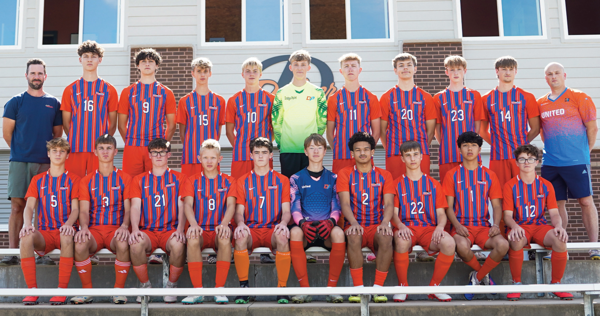 Dodge/Point 2026 boys soccer team photo