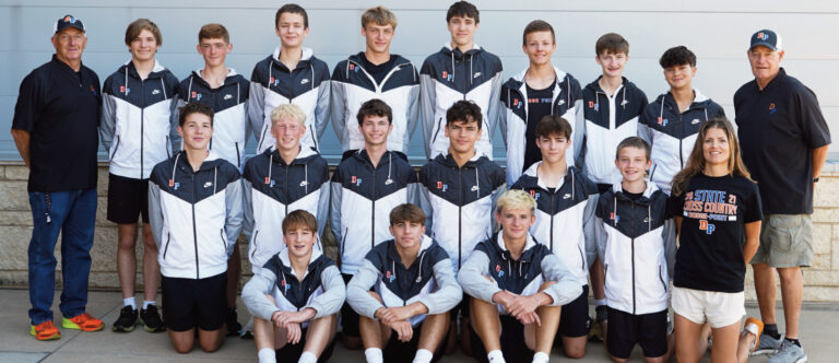 Dodge/Point 2026 boys cross country team photo