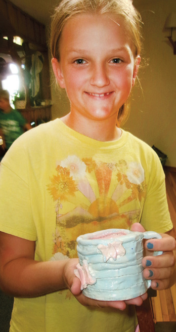 Tatum Johnson at the lowa County Fair.